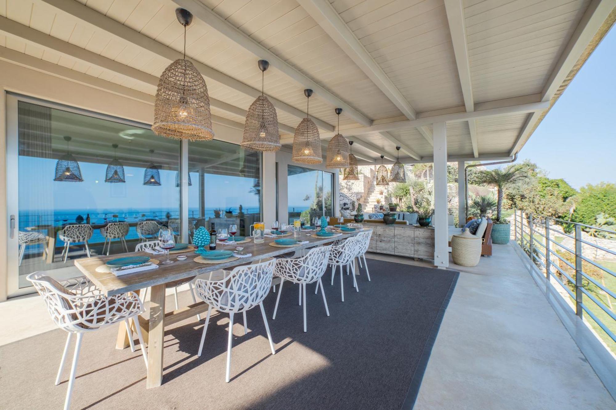 Villa Cliff Гальяно-дель-Капо Экстерьер фото