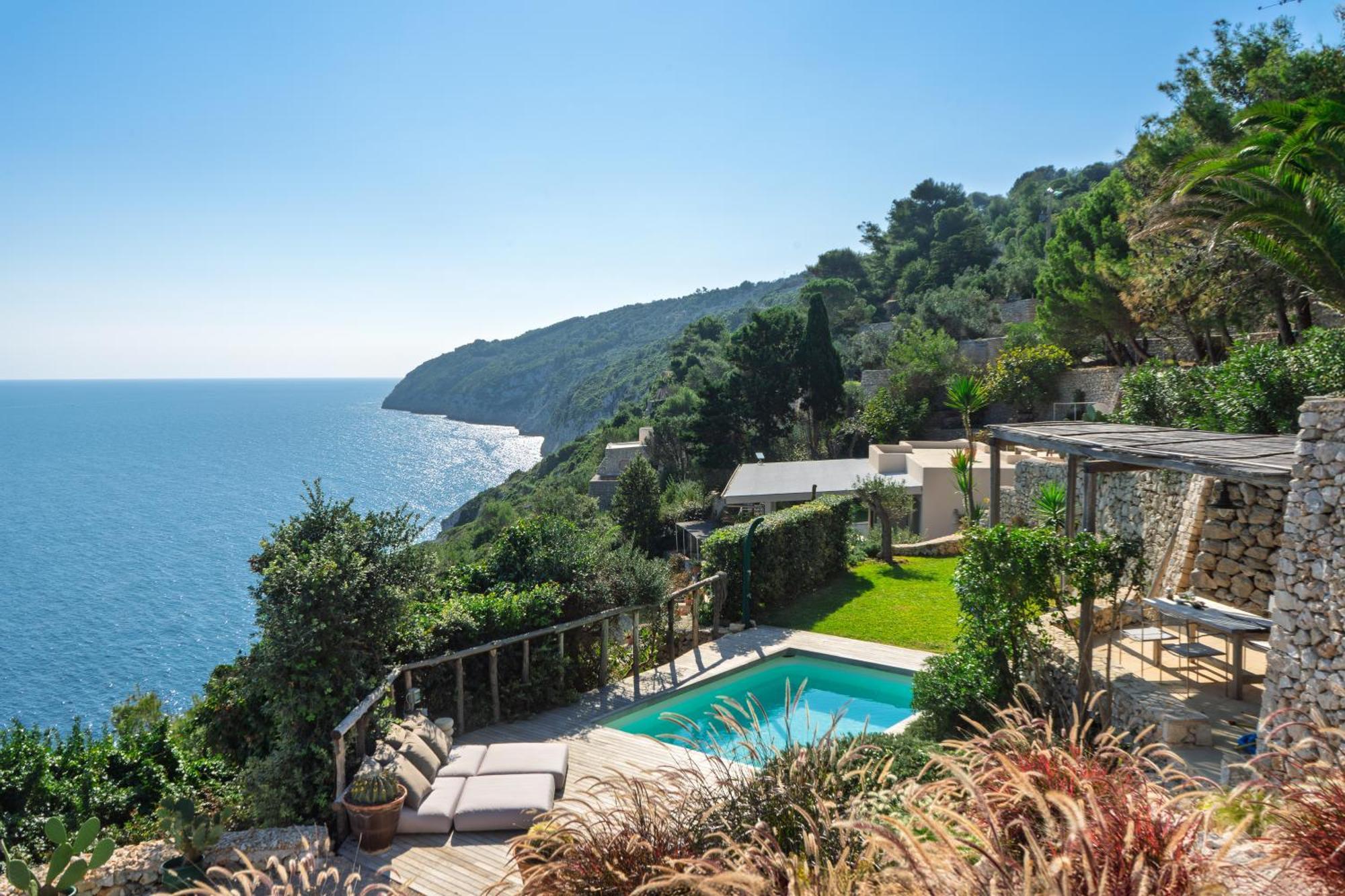 Villa Cliff Гальяно-дель-Капо Экстерьер фото
